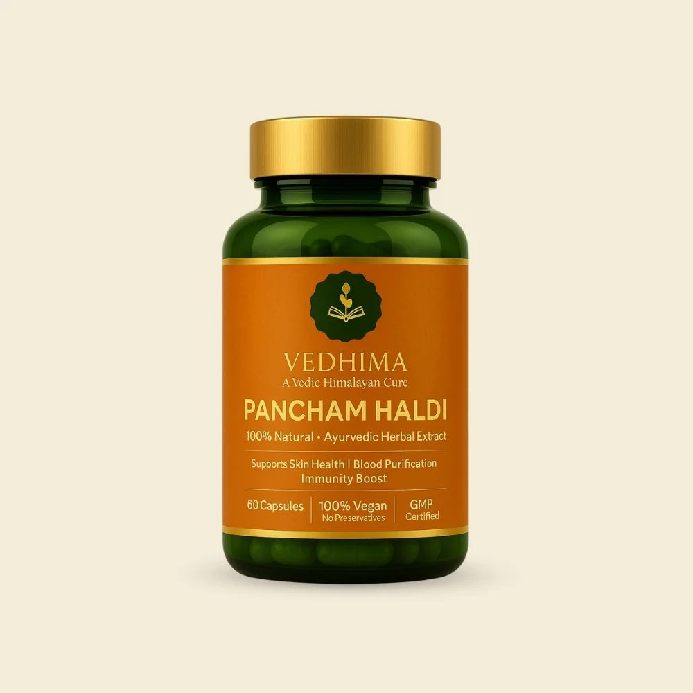 Pancham Haldi Capsules – 5 Turmeric Blend
